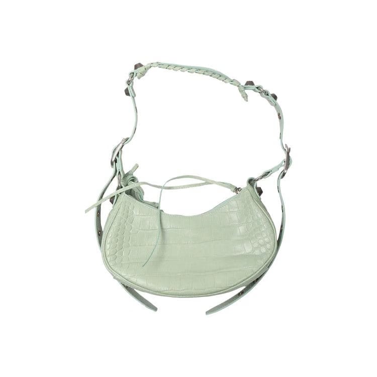 Balenciaga Le Cagole Shoulder Bag Light Green