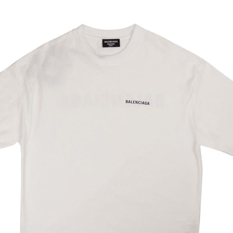 Balenciaga Logo T-Shirt White