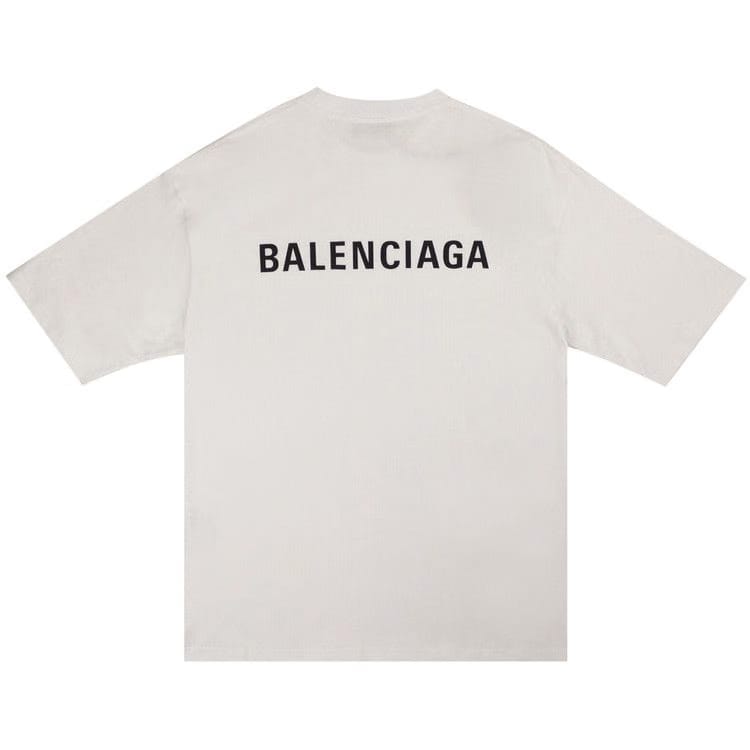 Balenciaga Logo T-Shirt White