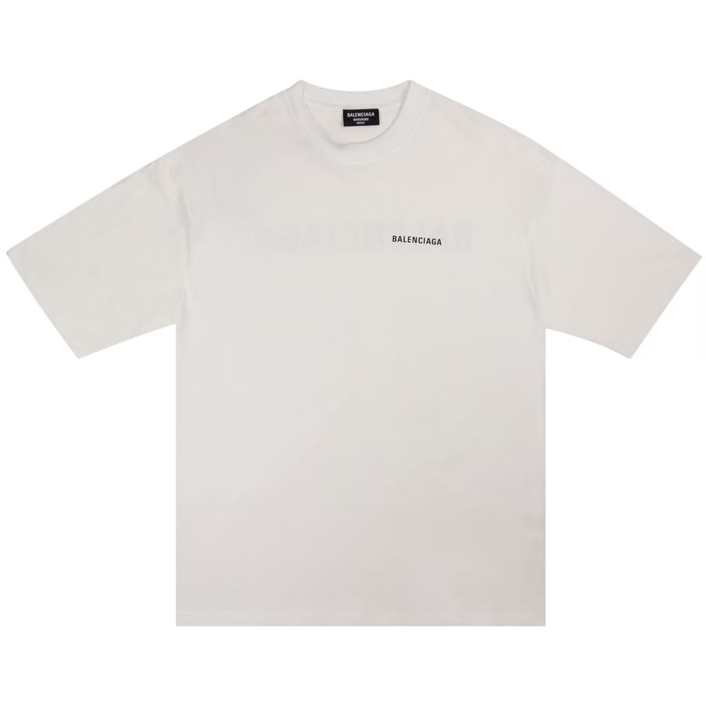Balenciaga Logo T-Shirt White