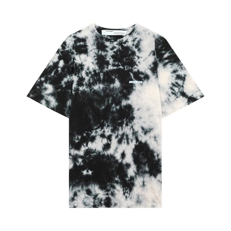 Off-White Tie Dye Shorts-Sleeve T-Shirt Multi-Color