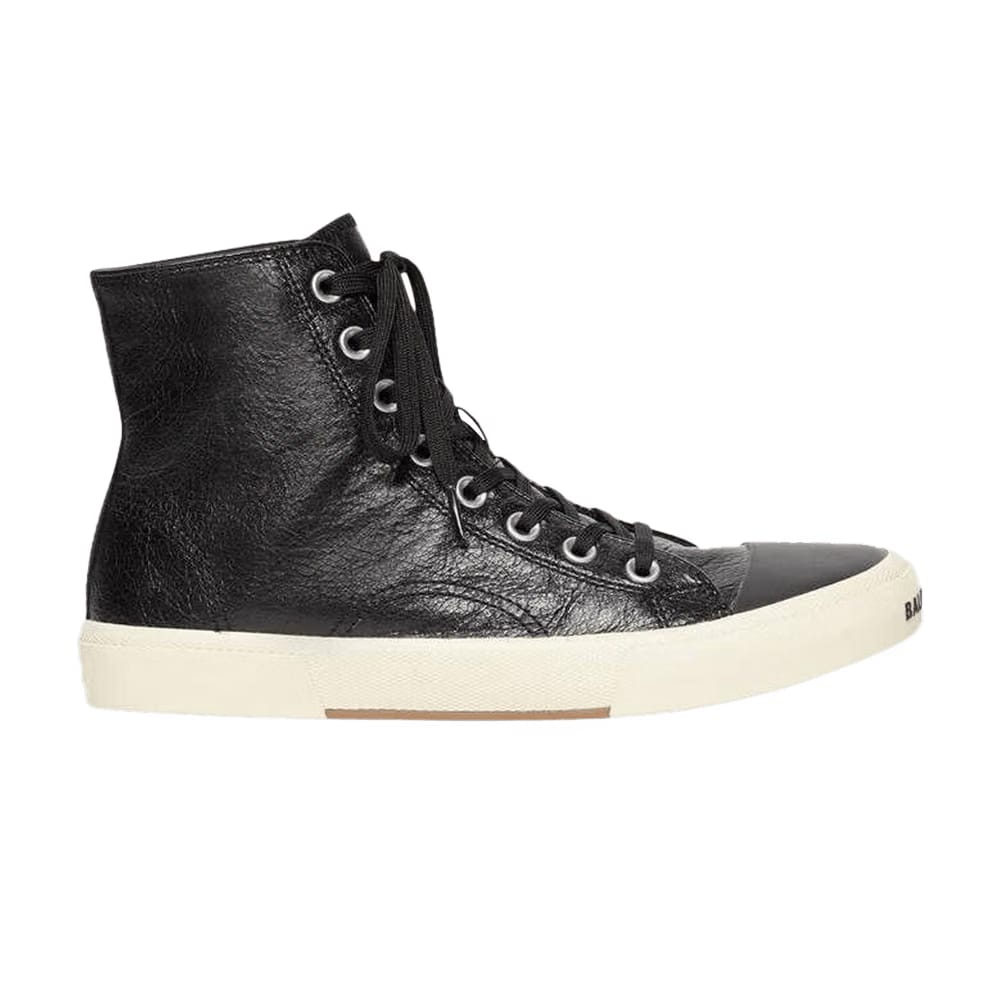 Balenciaga Paris High Black Arena Lambskin
