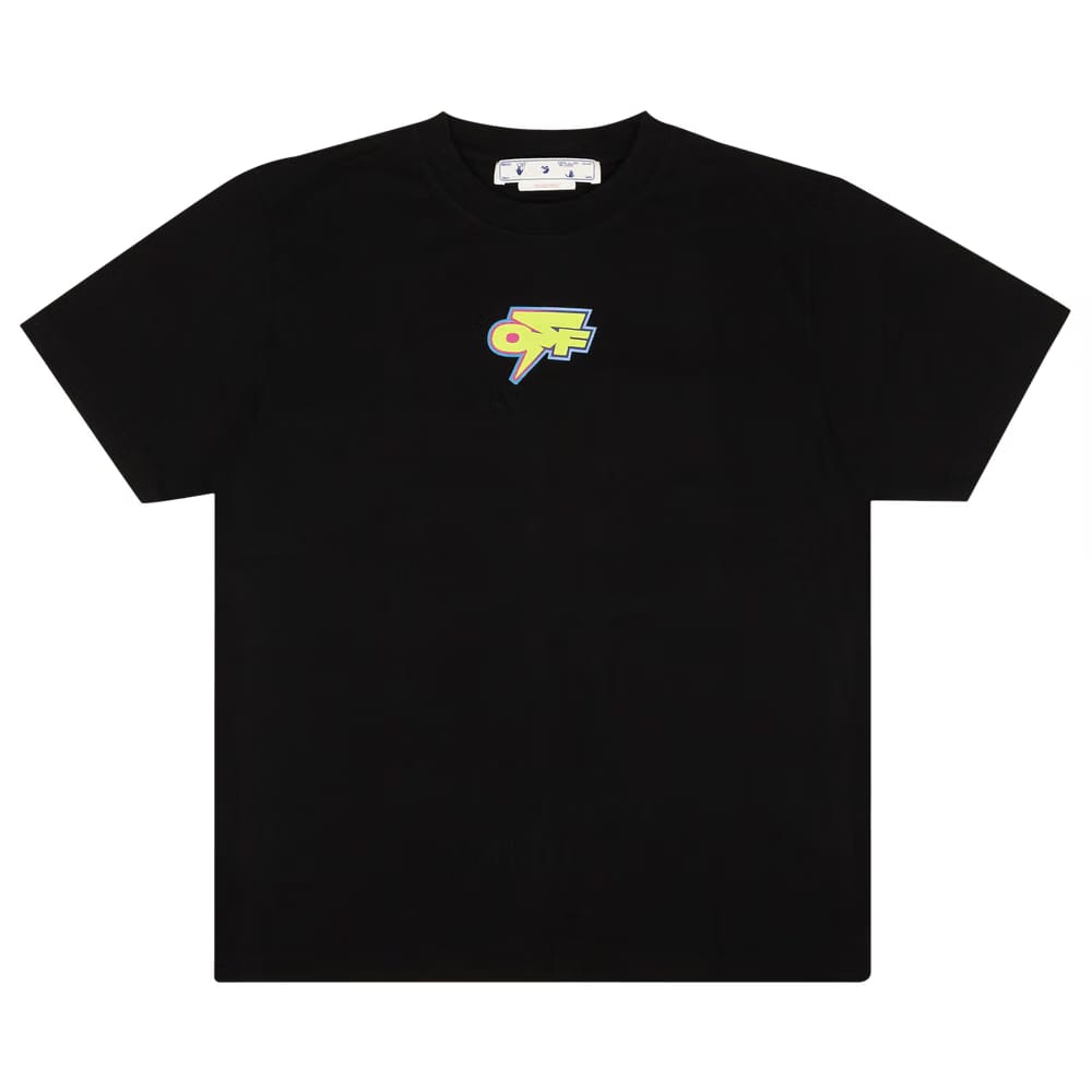 Off-White Degrade Thunder T-Shirt Black
