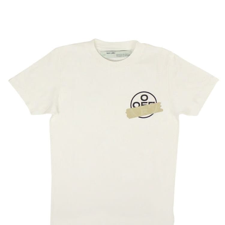 Off-White Tape Arrows T-Shirt White/Beige