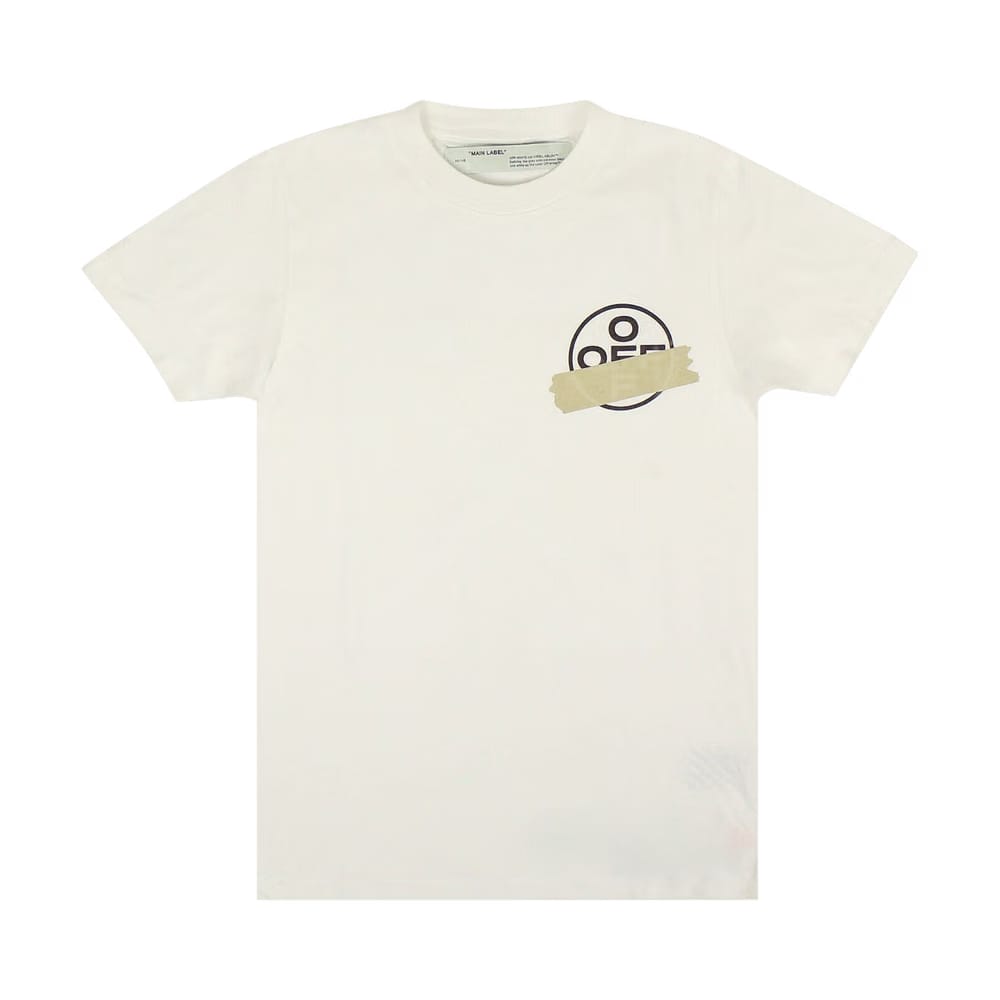 Off-White Tape Arrows T-Shirt White/Beige