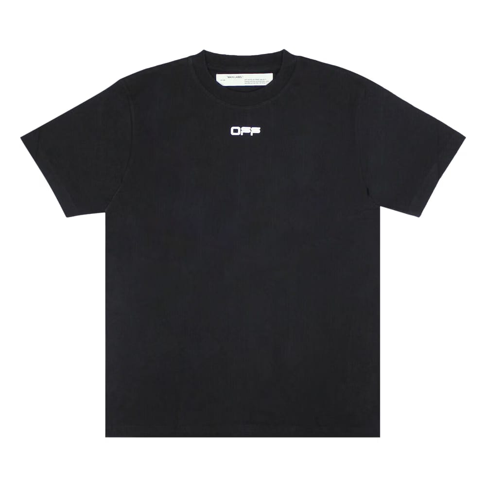 Off-White Airport Tape T-Shirt Black/White