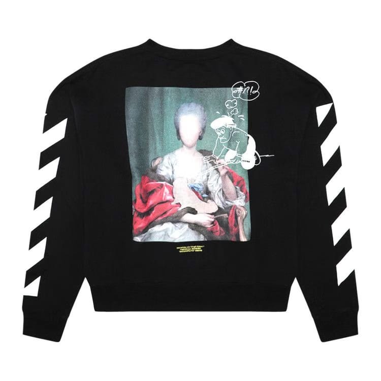 Off-White Diag Mariana De Silva Over Crewneck Black