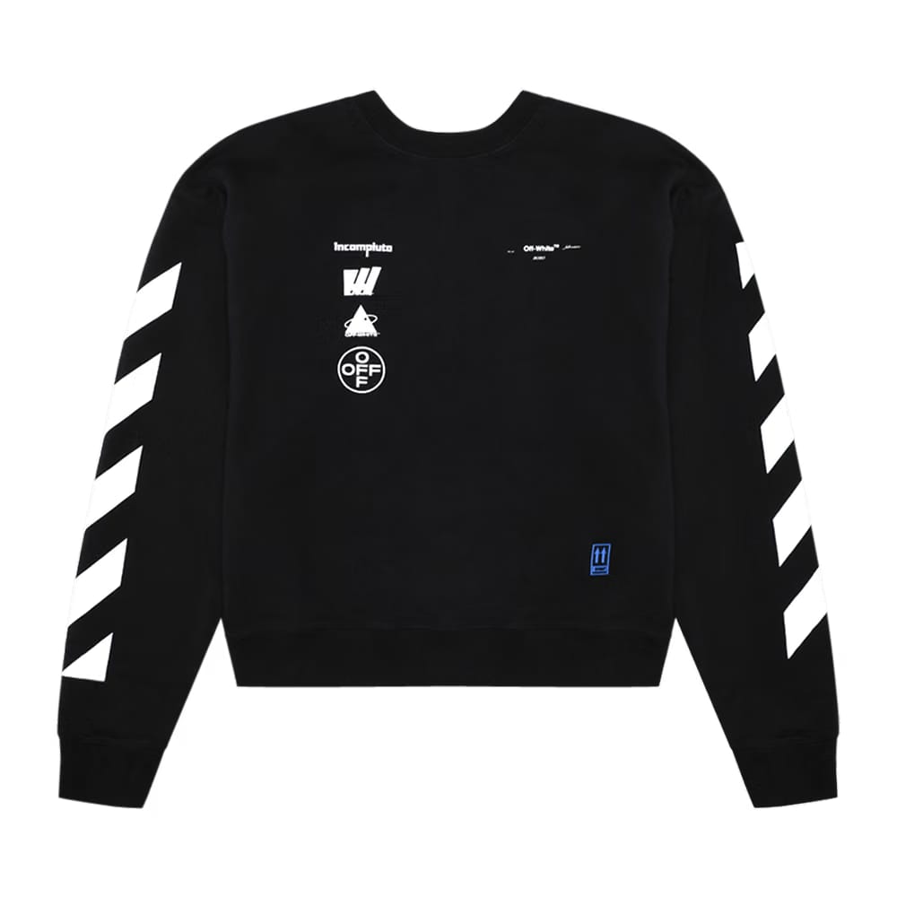 Off-White Diag Mariana De Silva Over Crewneck Black