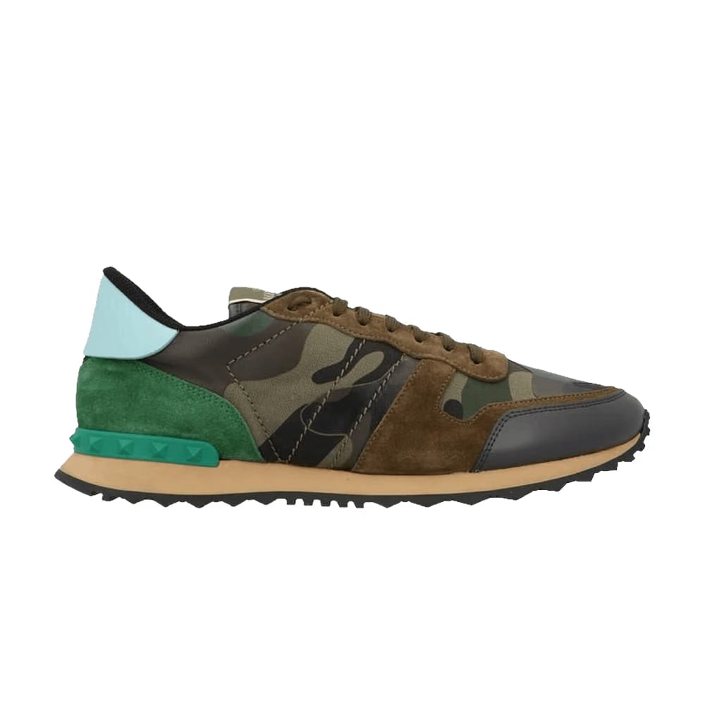Valentino Rockrunner Camo - Army Green Brushwood