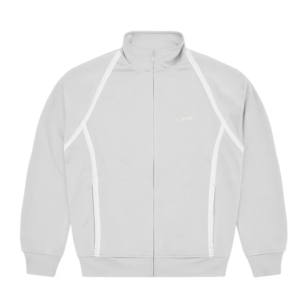 Corteiz Consigliere Track Jacket Grey