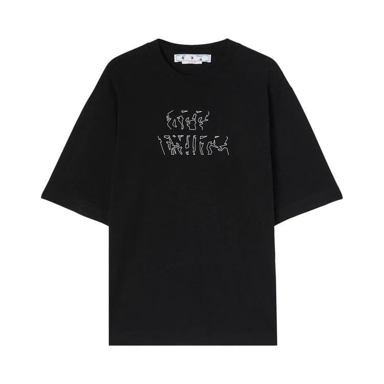 Off-White Neen Arrow Skate T-Shirt Black