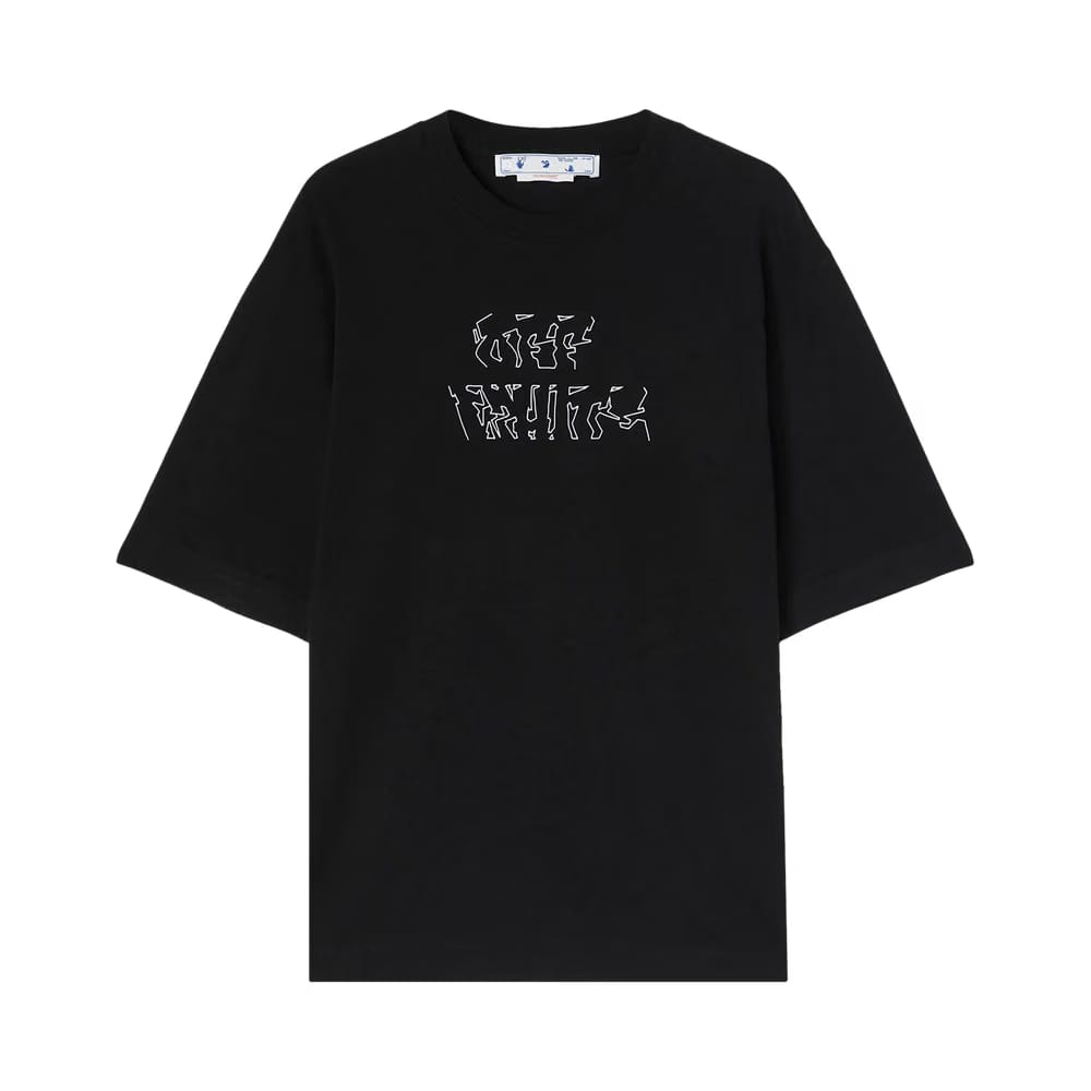 Off-White Neen Arrow Skate T-Shirt Black