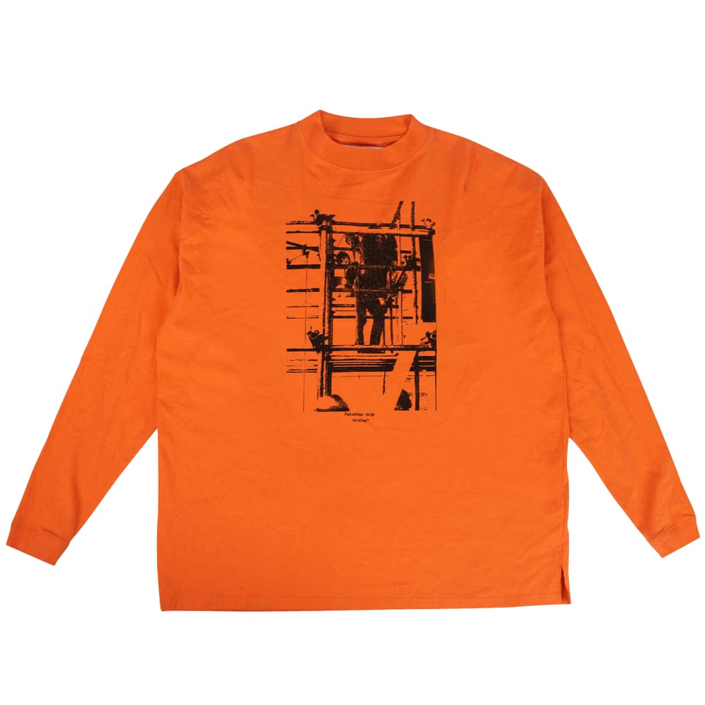Off-White Scaffolding T-Shirt Orange