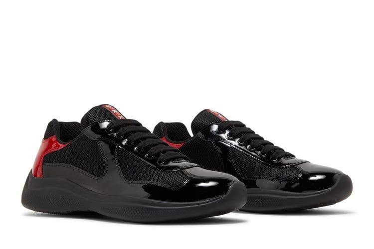 Prada America's Cup Anthracite Red