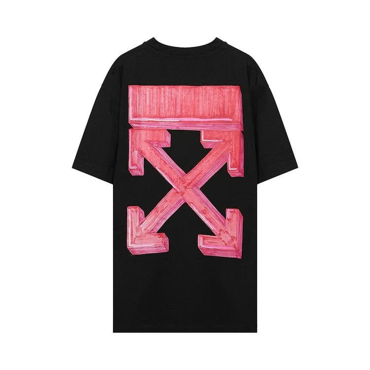 Off-White Back Arrows Sketch Oversize T-Shirt Black