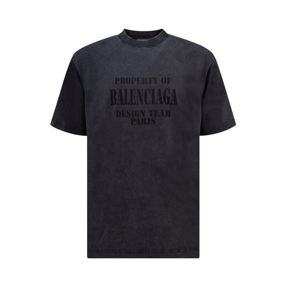 Balenciaga Property T-Shirt Large Fit Black Vintage