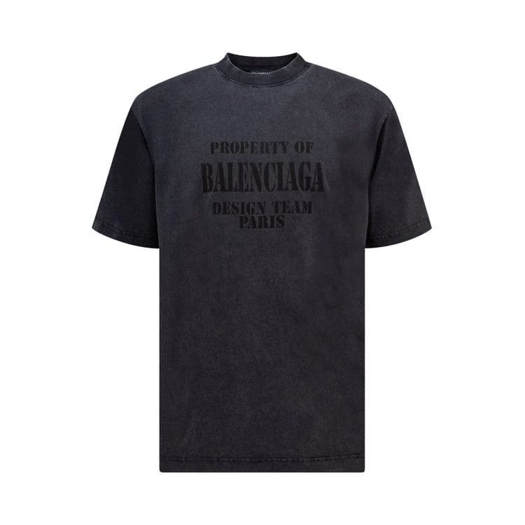 Balenciaga Property T-Shirt Large Fit Black Vintage