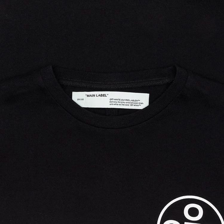 Off-White Tape Arrows Long Sleeve T-Shirt Black