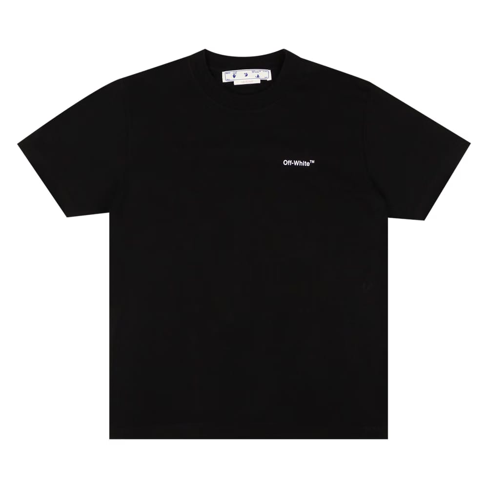 Off-White Bricks Slim T-Shirt Black/White