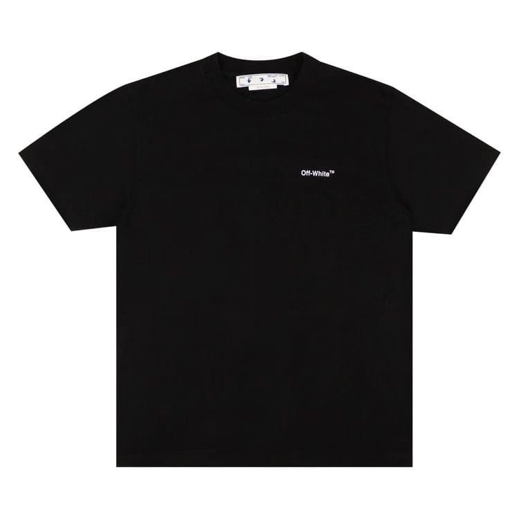 Off-White Bricks Slim T-Shirt Black/White