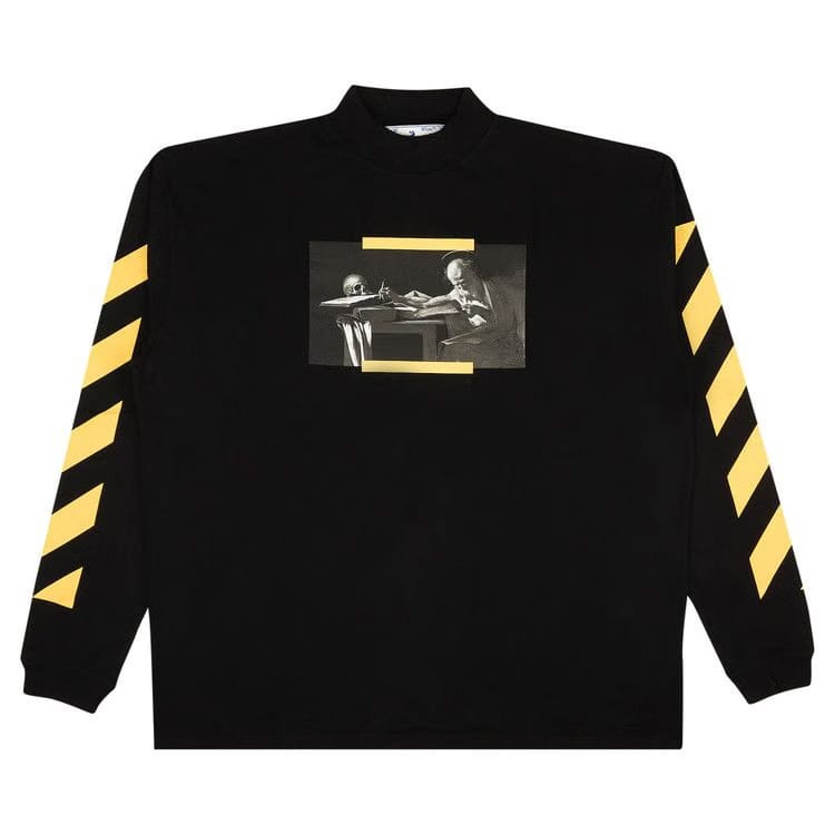 Off-White Caravaggio Overisze T-Shirt Black