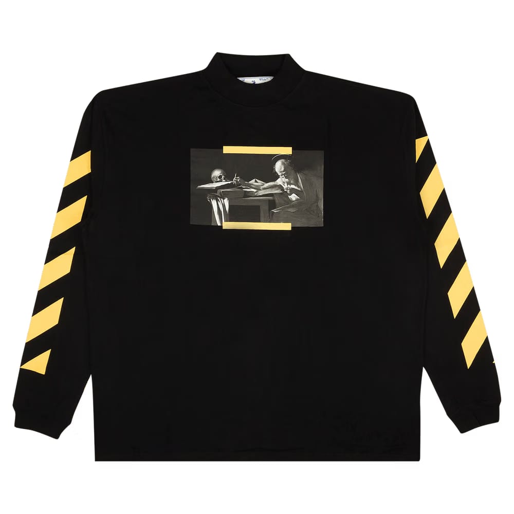 Off-White Caravaggio Overisze T-Shirt Black