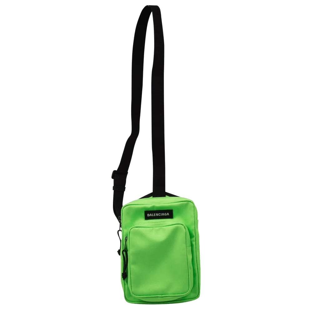 Balenciaga Explorer Crossbody Messenger Bag Green