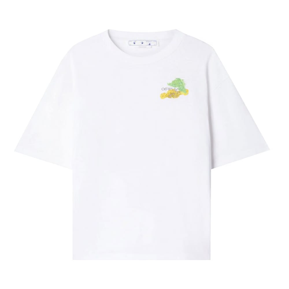 Off-White Brush Arrow Skate T-Shirt White/Multicolor