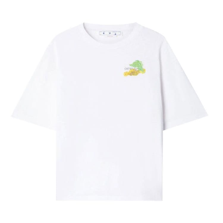 Off-White Brush Arrow Skate T-Shirt White/Multicolor