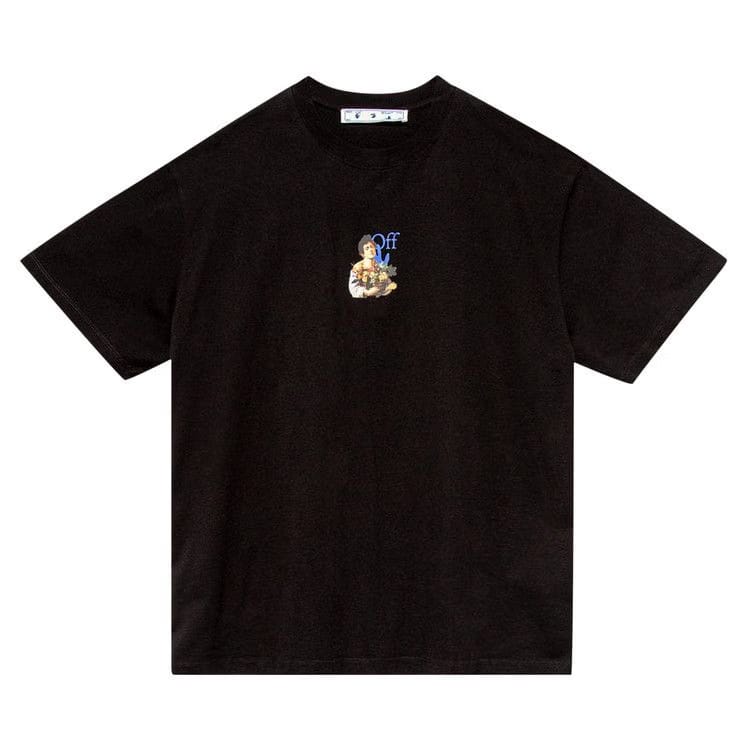 Off-White Caravaggio Boy Mark Over T-Shirt Black Light