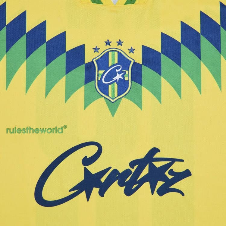 Corteiz Club America Jersey Brasil Yellow