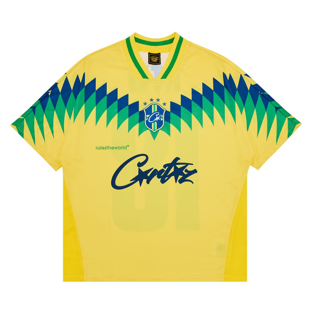 Corteiz Club America Jersey Brasil Yellow