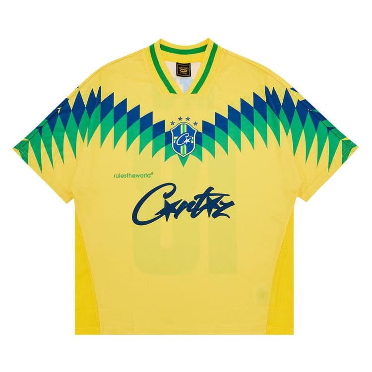 Corteiz Club America Jersey Brasil Yellow
