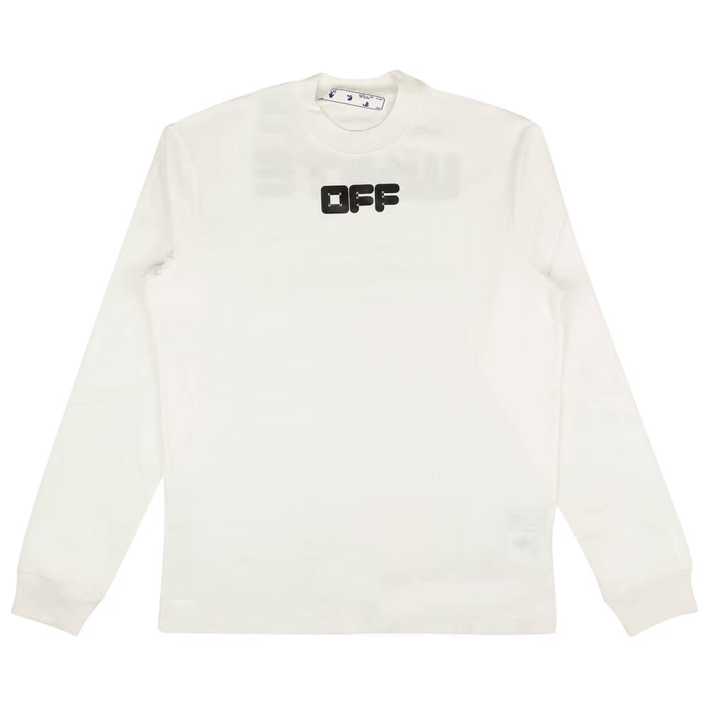Off-White Arrows Font Skate T-Shirt White