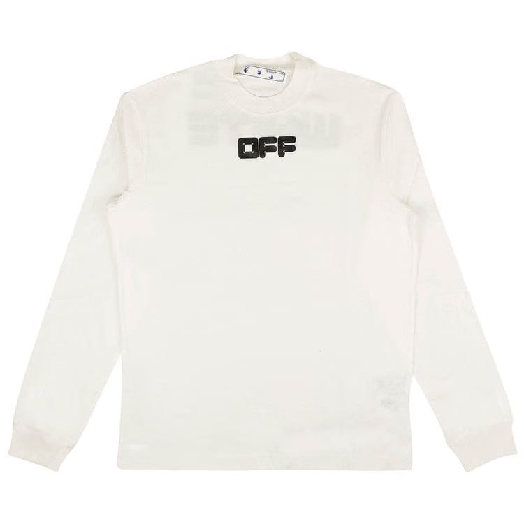 Off-White Arrows Font Skate T-Shirt White