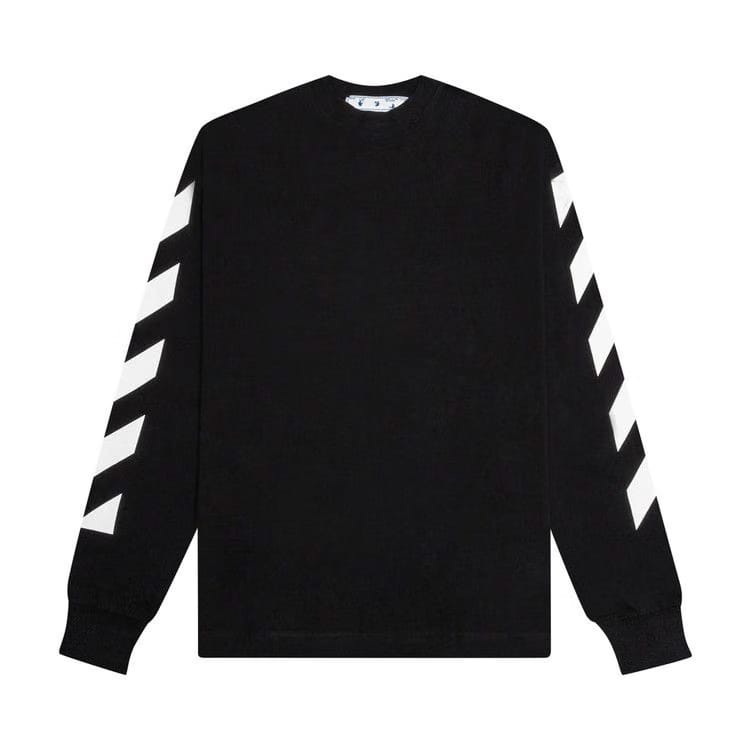 Off-White Diag Printed T-Shirt Black/White
