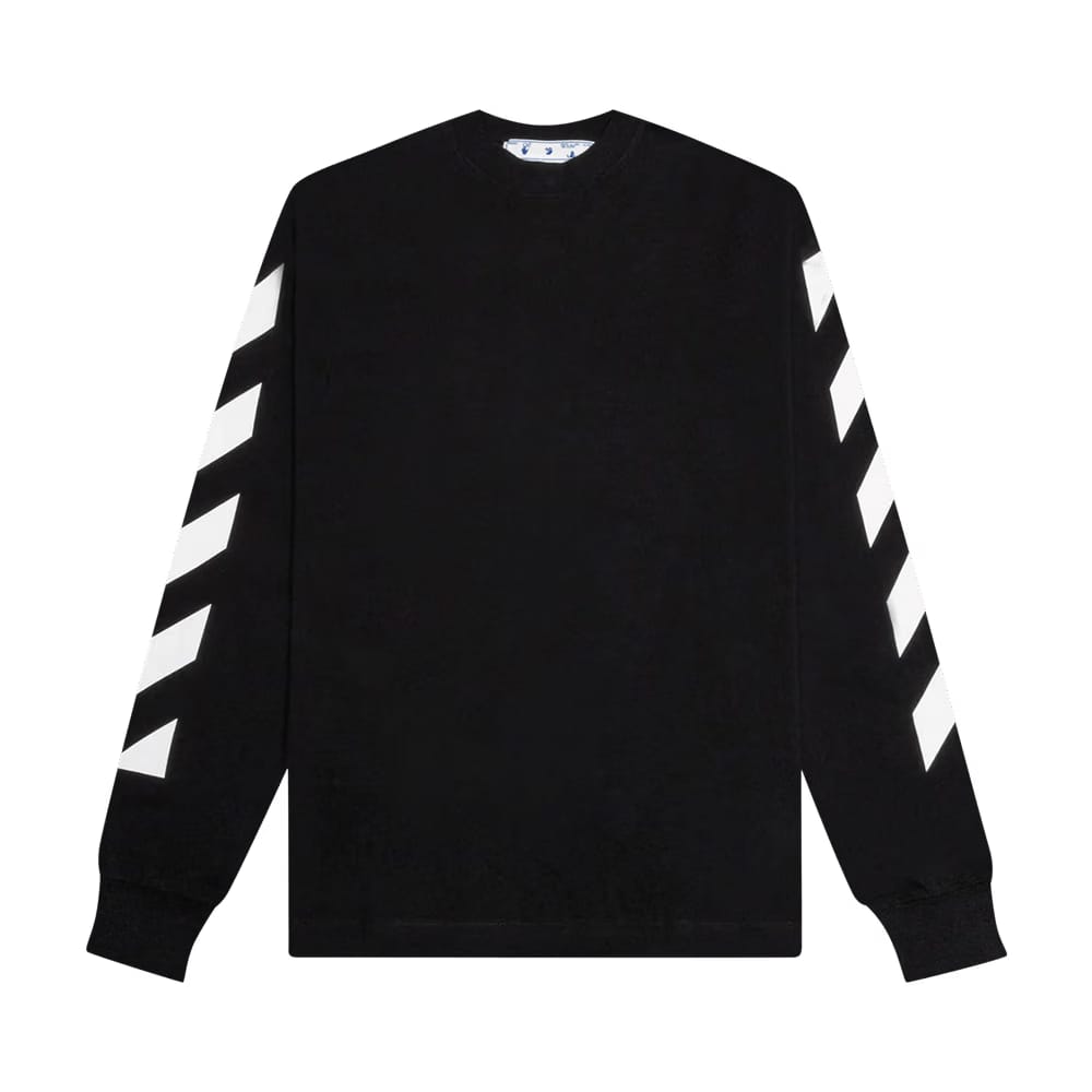Off-White Diag Printed T-Shirt Black/White