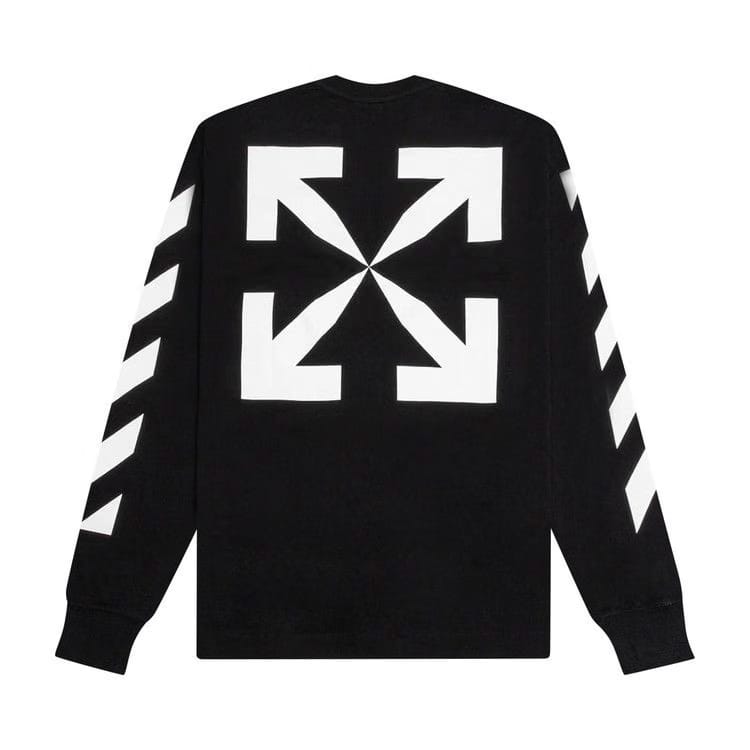 Off-White Diag Printed T-Shirt Black/White