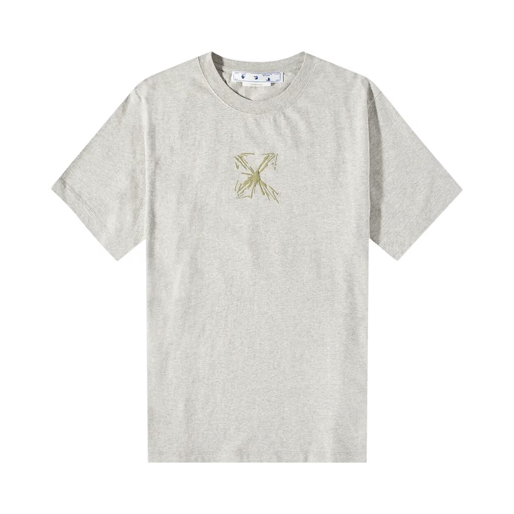 Off-White Splash Arrow T-Shirt Grey