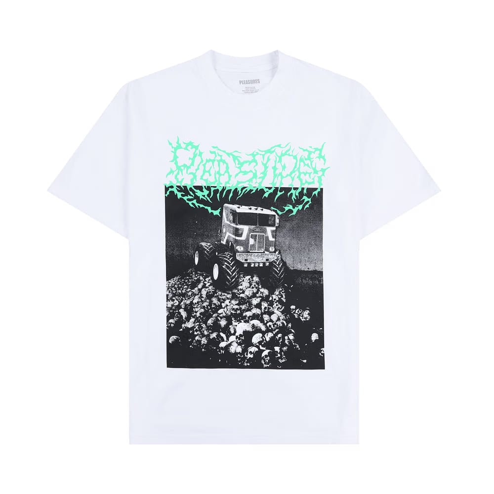 Pleasures Off Road T-Shirt White