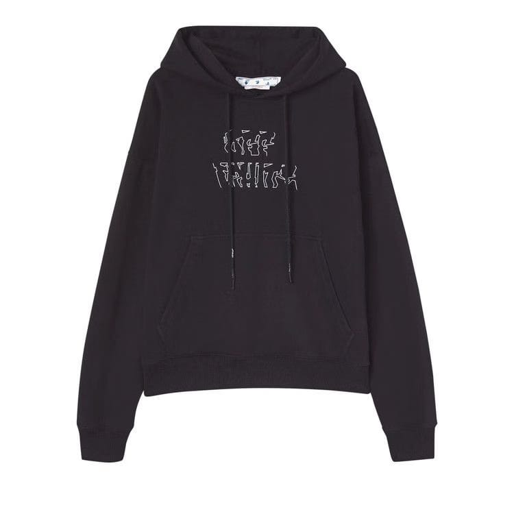 Off-White Neen Arrow Skate Hoodie Black/White