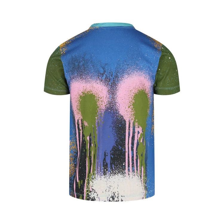 Off-White x Katsu Spray Paint T-Shirt Multicolor