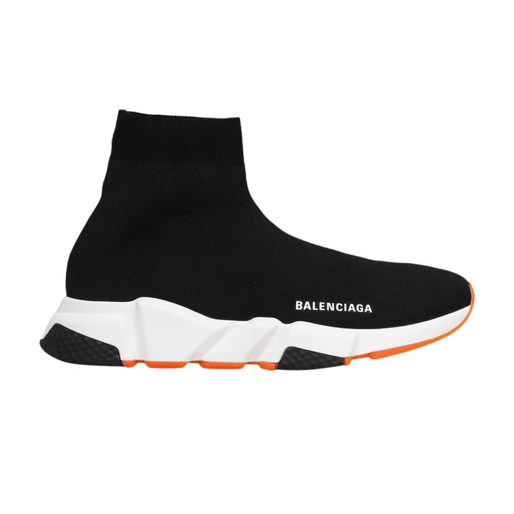 Balenciaga Speed Sneaker Black Orange Fluo