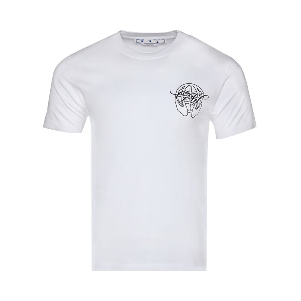 Off-White Hand Arrow Slim T-Shirt White/Black