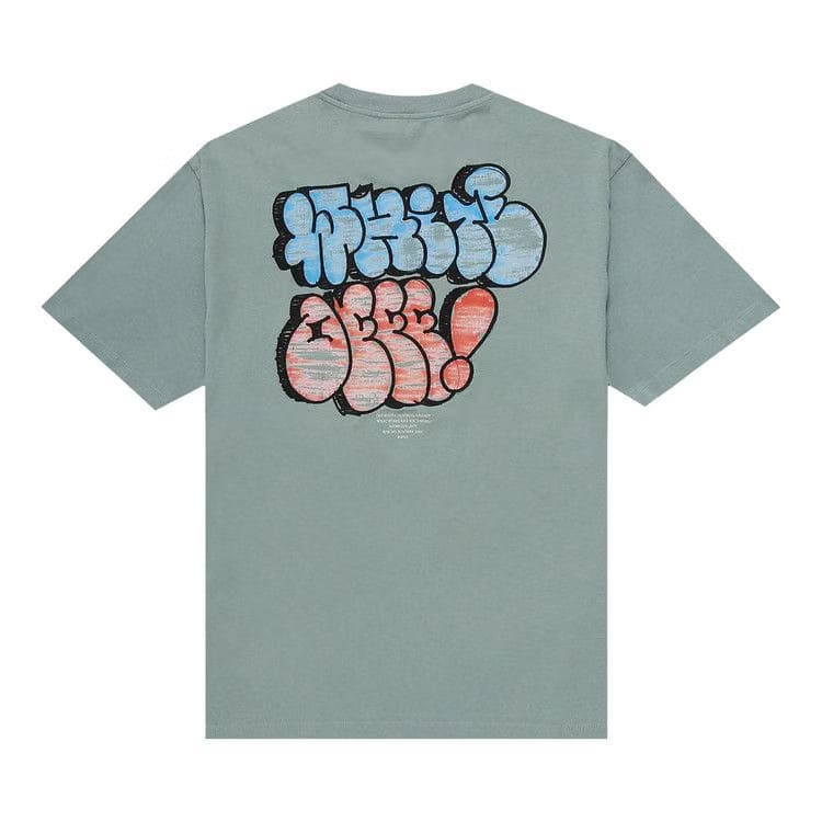 Off-White Logo T-Shirt Green