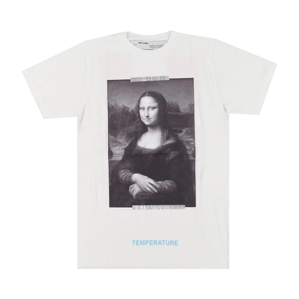Off-White x MCA Figures of Speech Mona Lisa T-Shirt White
