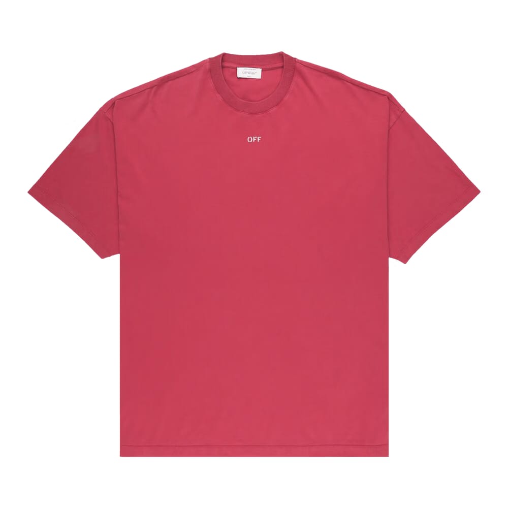 Off-White St. Matthew Over T-Shirt Rio Red/Grey