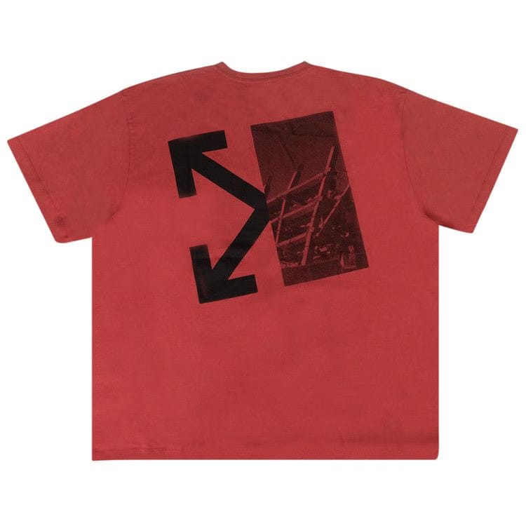 Off-White Split Arrow T-Shirt Red