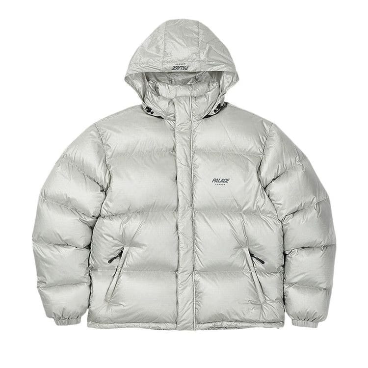 Palace Pertex London Puffa Silver