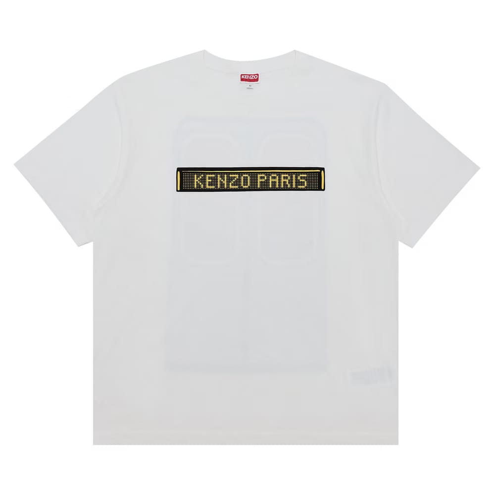 Kenzo Gots City Oversize T-Shirt Off White